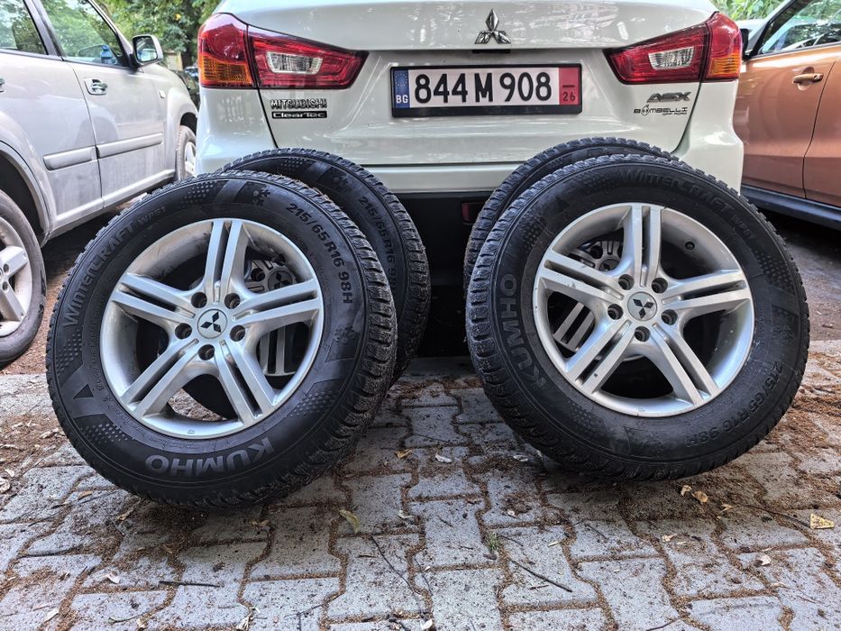 джанти с гуми мицубиши Mitsubishi 5/114.3/16