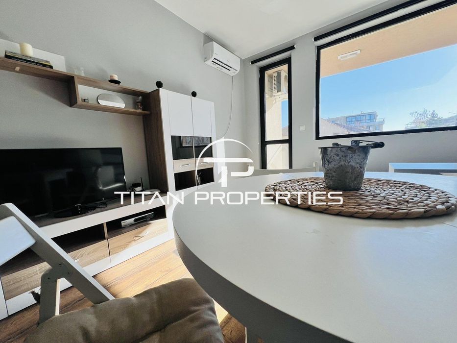 Дава се под наем Едностаен апартамент в Бургас, Сарафово - 36 кв.м за 255 € - Снимка #1