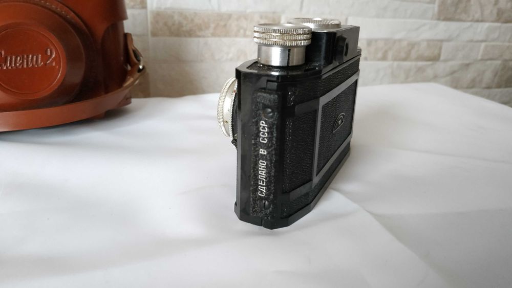 Стар механичен фотоапарат Смена 2 / Smena 2 - Антика