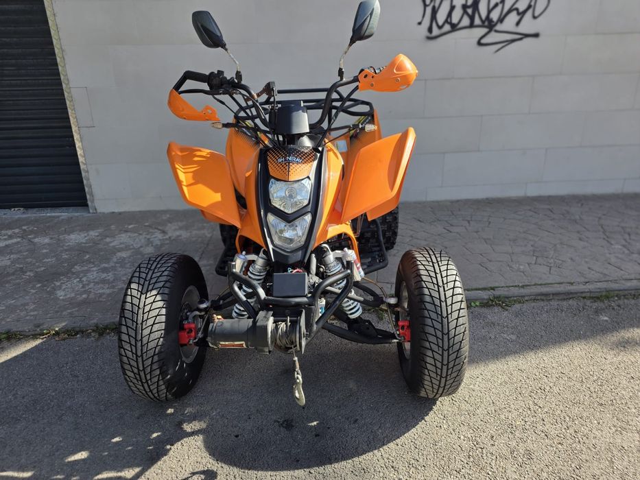 Atv Шинерай 200 автомат с док за кат
