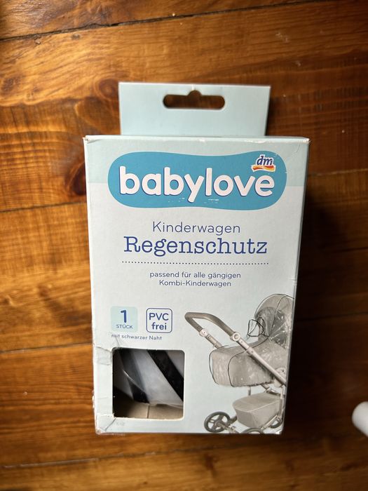Дъждобран и чадър за бебешка количка