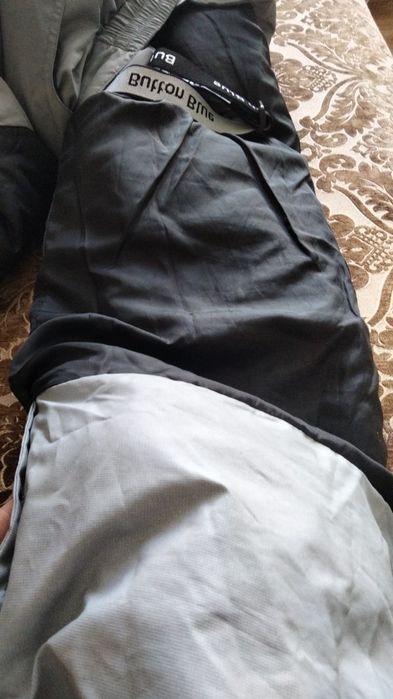 Теплые штаны-комбинезон