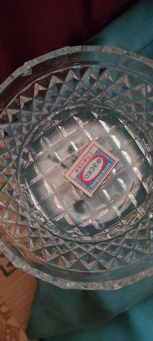 Вазы хрустальные