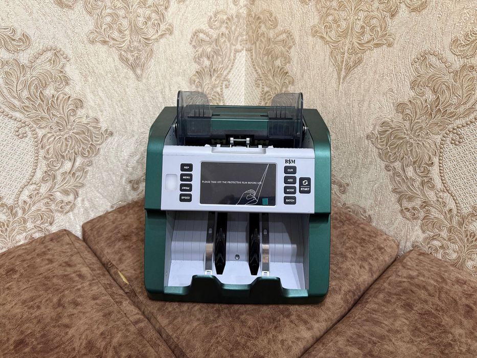 pul sanash va tekshirish aparati sum va  11 hil davlat pulini tekshira