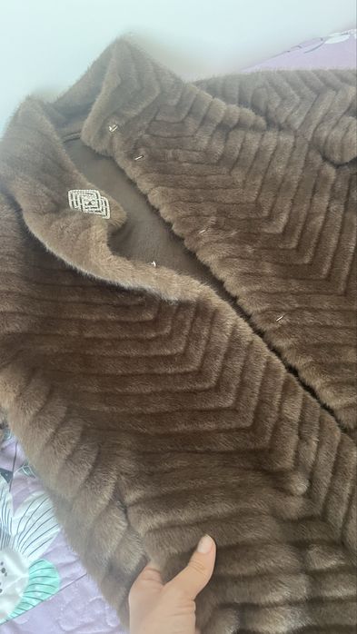 Шуба красивая теплая