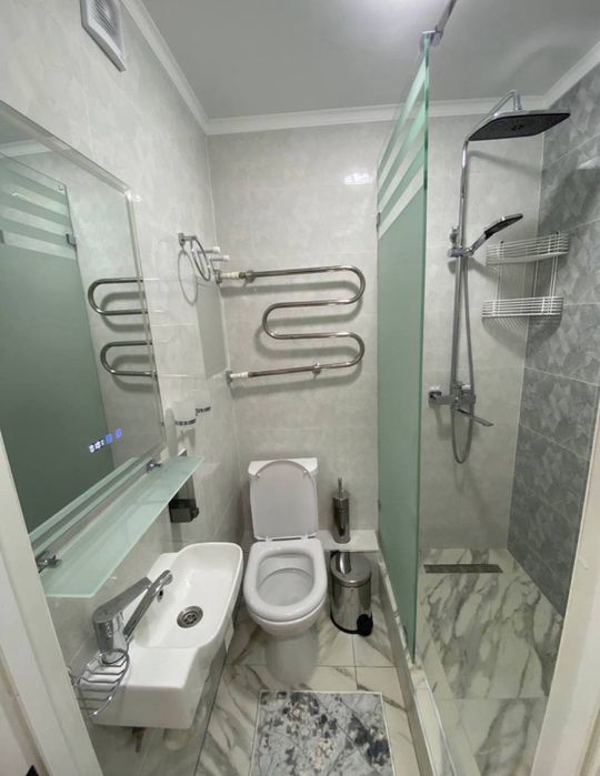 Продам кв 1/1/4 м-Ялангач / арендатор за 450 / мебель технрка