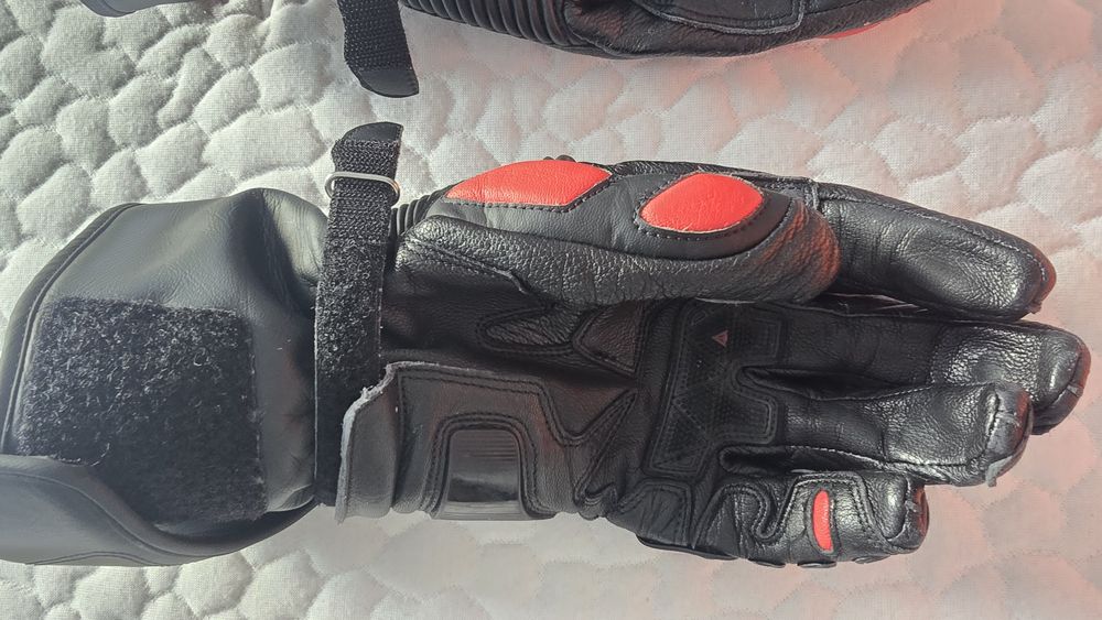Manusi moto Dainese Druid 4 Black / Lava-Red