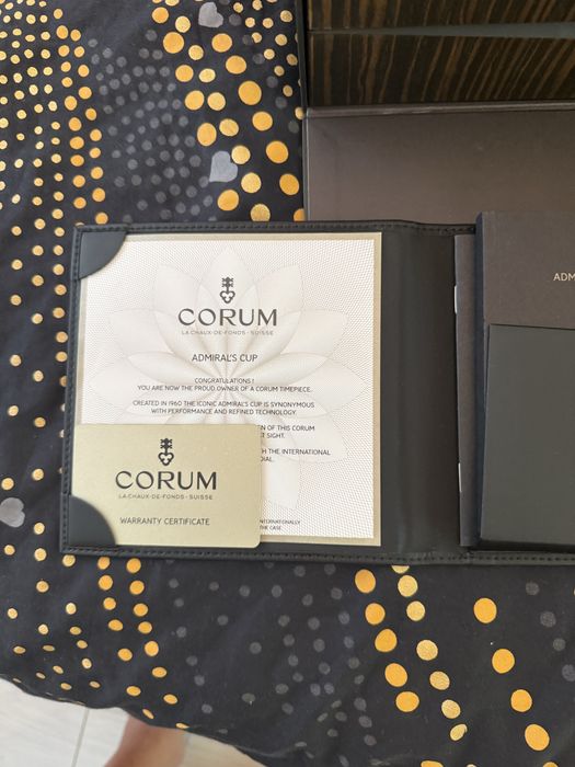 CORUM  Admiral’s cup