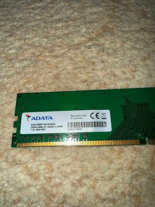 Placuta ram 16gb adata 2666mhz