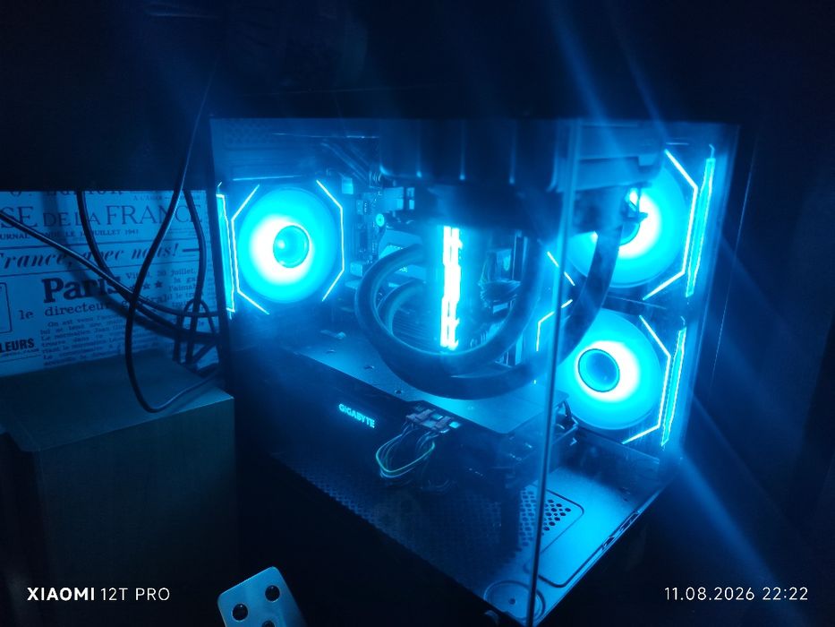 Игравой кейс i3 12100F + RX 5700 XT