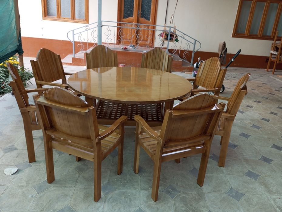 Дачни стол стуллар ишлаб чикарамиз биринчи колдан харид Килинг