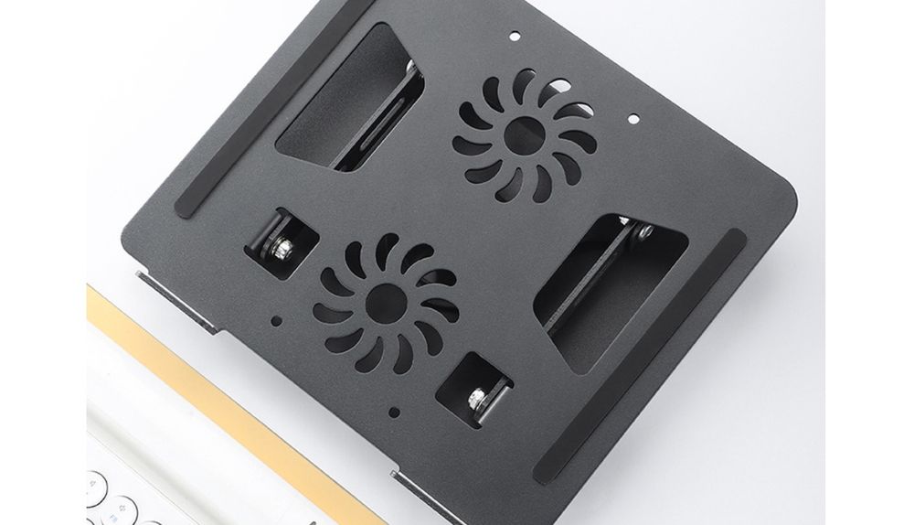 Aлюминиевая складная подставка для ноутбука, с регулировкой высота.