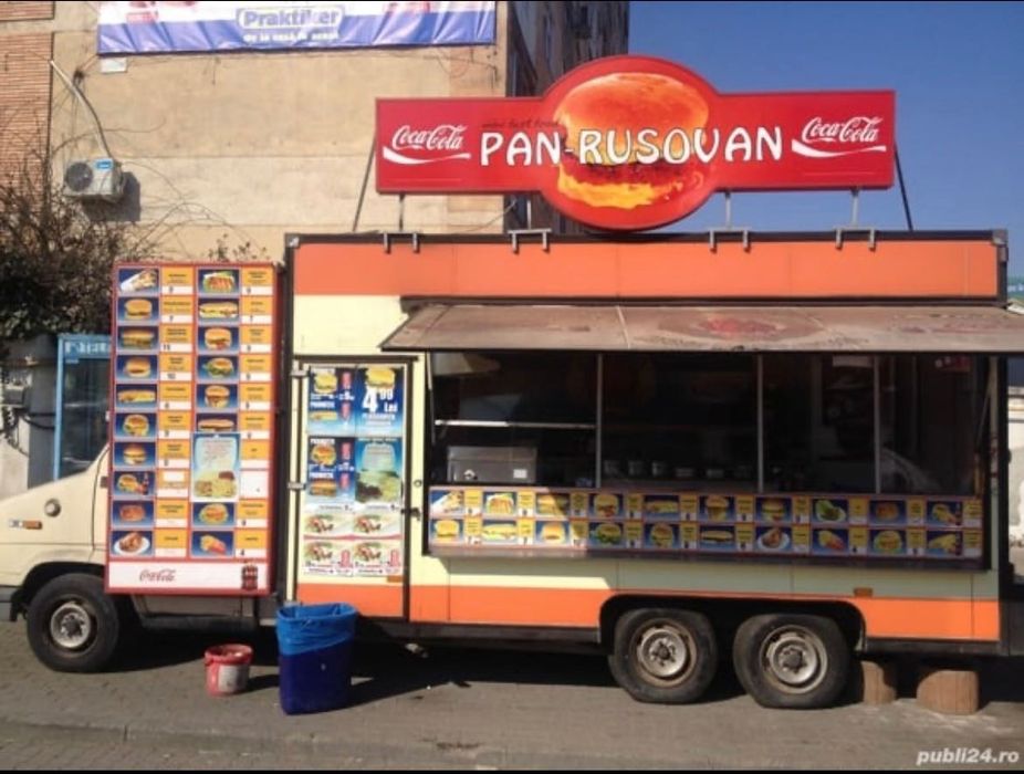 Autorulota de tip fast food complet echipata 4200eu negociabil