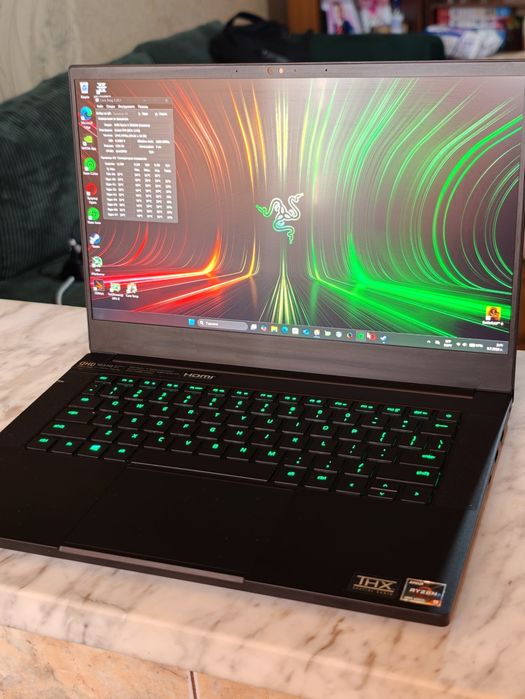 14' 2.5K 165Hz Ryzen 9 5900HX Razer Blade Advanced 16GB DDR4/1TBNVMe/Nvidia RTX 3080 8GB/