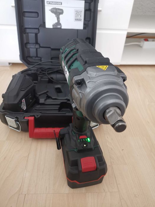 НОВ Немски Акумулаторен Гайковерт Parkside 400 Nm 20V Германия
