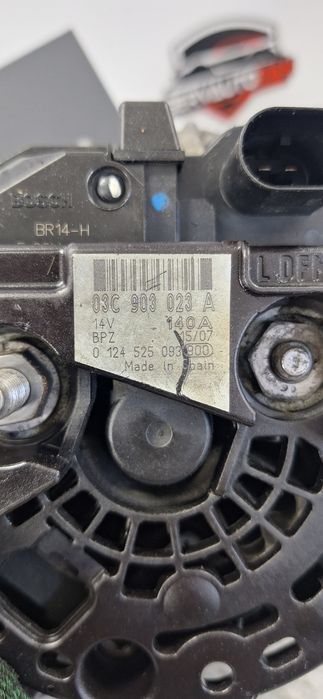 Alternator Volkswagen Golf 5 (2004-2009) 1.4 Benzina 2006