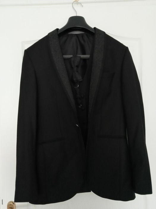 Sacou,vesta și papion,made in România