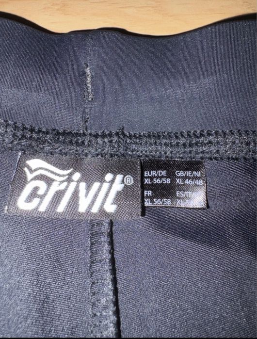 Pantaloni ciclism trei sferturi bărbați Crivit mărimea XL