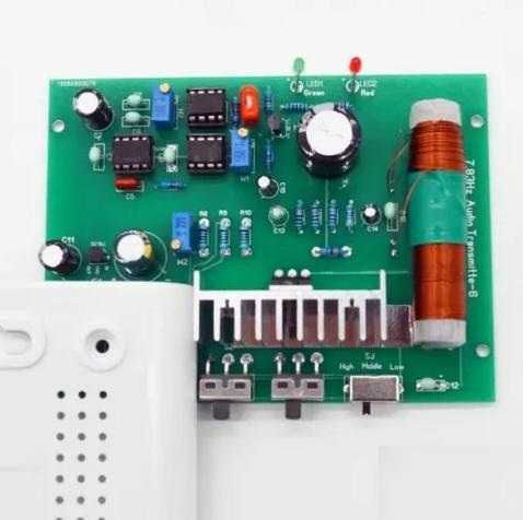 Конзола 12V 15W Мощен Шуманов Резонатор 7.83Hz Генератор на Шуман Площ 60Кв.м Генератор на Сигнал Висока Мощност на Шуманова Вълна Ултра Ниска Честота