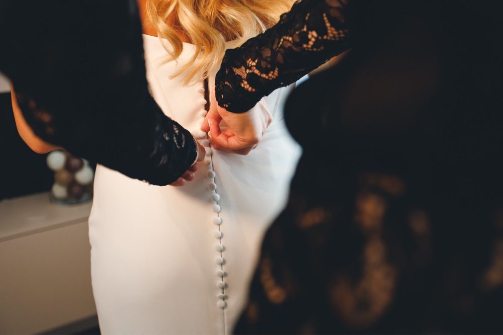 Rochie mireasa Pronovias ca noua Xs-S