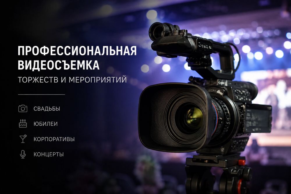 Видеосъемка мероприятий