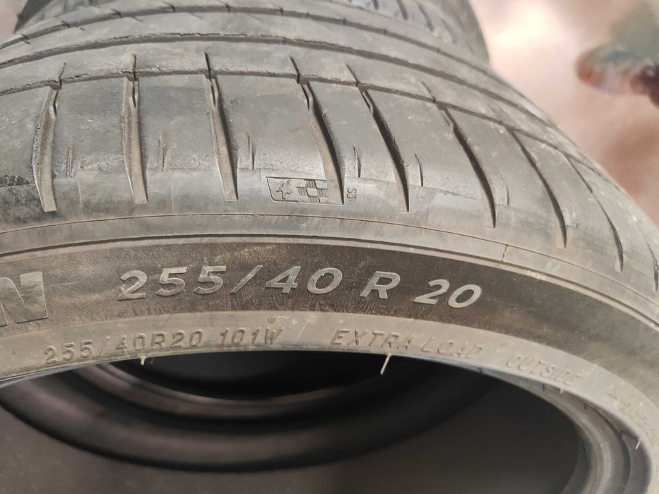 2бр.летни гуми 255/40/20 Michelin