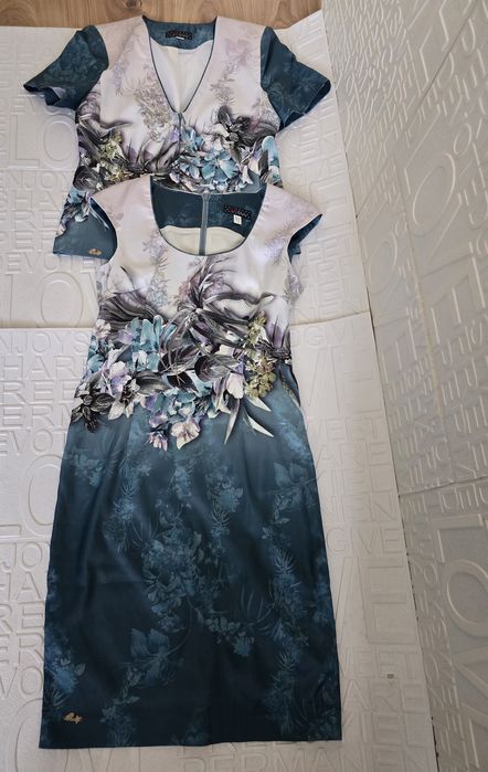 Rosi Fashion дамски комплект сако и рокля Роси Елегант