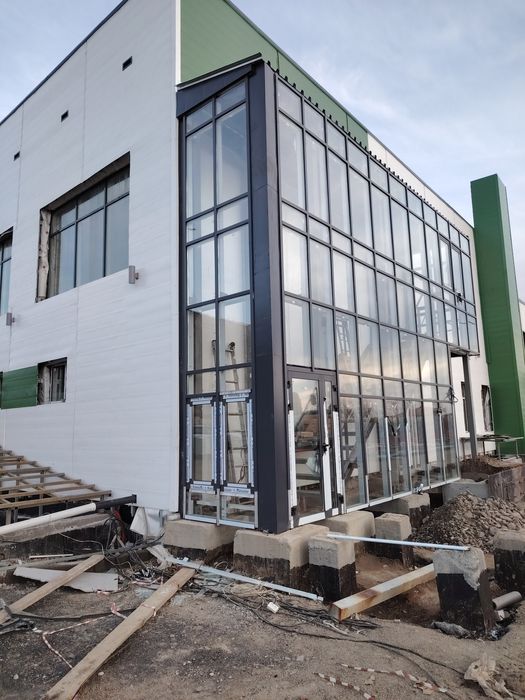 Алюминиевые двери, окна витражи