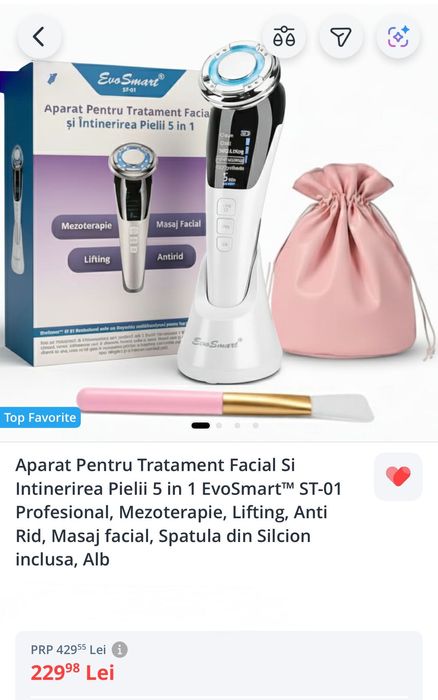 Aparat masaj facial