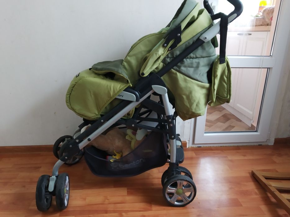 Комбинирана количка -лятна и зимна + кошче за кола