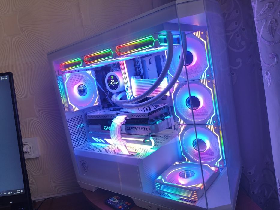 Белая сборка с rtx 3070