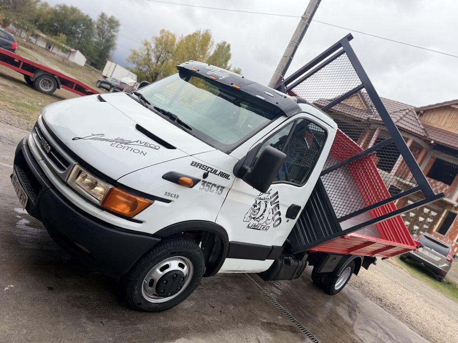 Vand iveco daily Basculabil 35c13-Motor 2800-130 cp 6 trepte/Clima/Spania