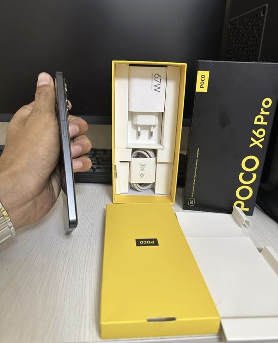 POCO X6 Pro 5G 12/512 GB Komplekt To‘liq