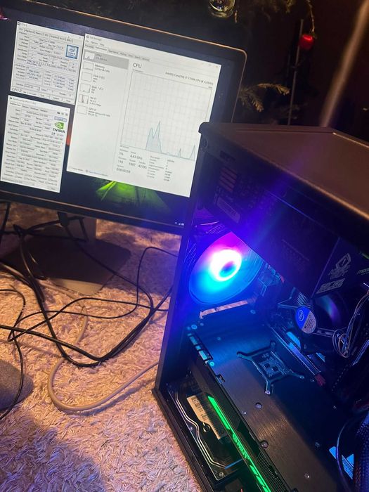 PC GAMING I7 7700K 16 GB DDR4 256 SSD PV GTX 1070 sau AMD 5700 XT 8 GB