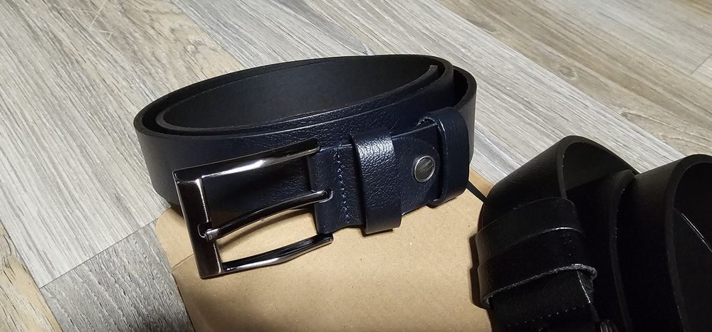 Мъжки колани естествена кожа