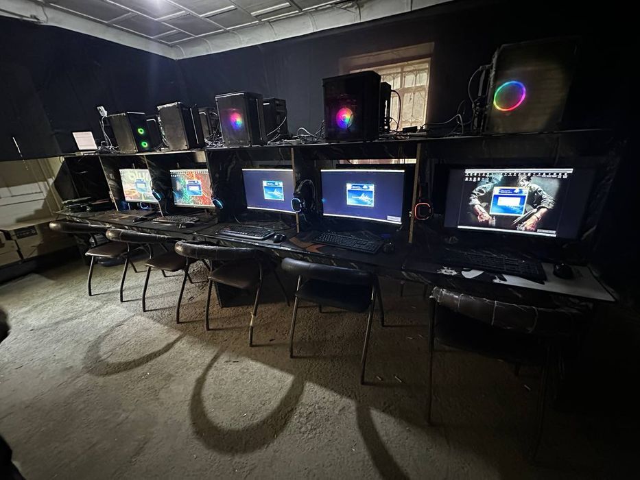 Tayyor biznes GAME Club 10 ta kampyuter opishi hamma kerakli jixozlari