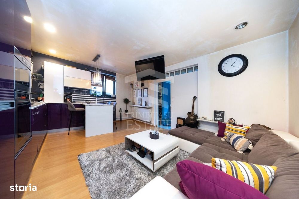 Sânpetru-Apartament cu 3 camere+terasa 20 mp