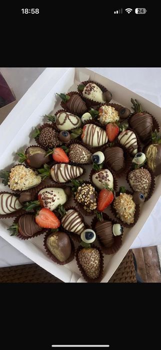 Клубника в шоколаде