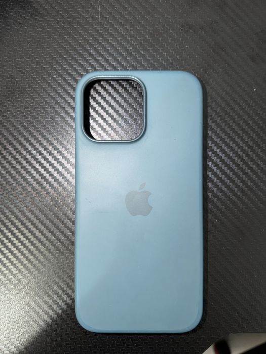 Husa Apple Silicone Magsafe Lake Green - 16 Pro Max