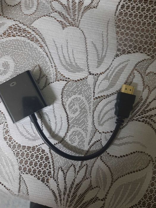 Adaptor convertor HDMI -VGA,mufa  sata dubla