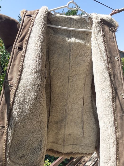 Дамски кожух естествена кожа