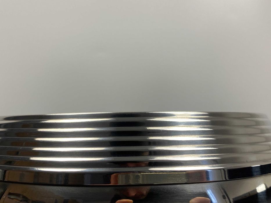 Cratita inox 2.6 litri cu capac de sticla pentru gatit rapid