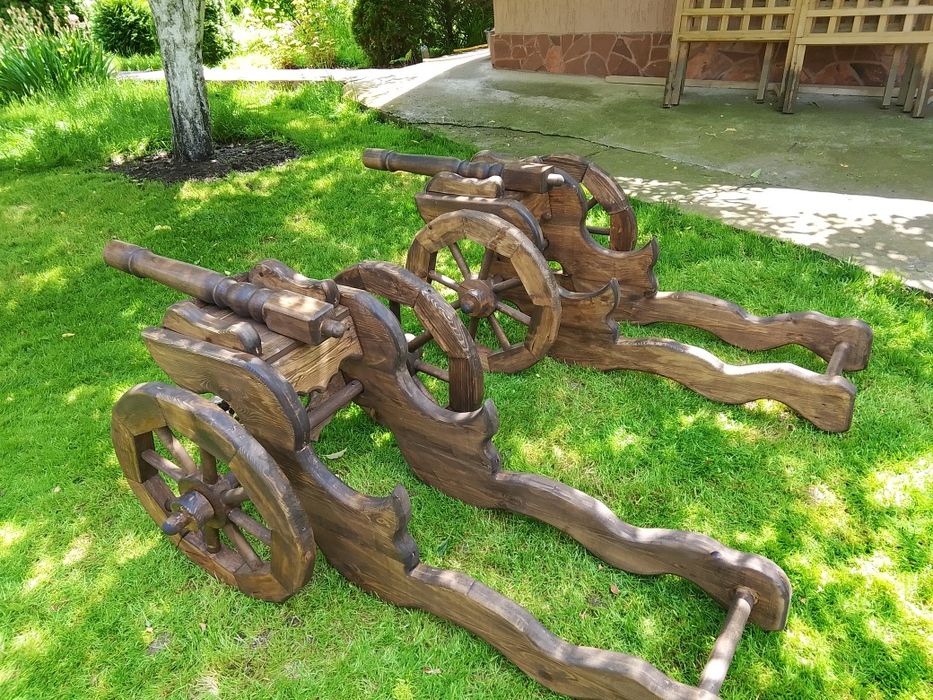 Деревянные пушки