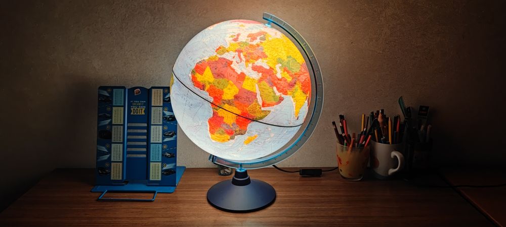 Ночник / глобус с подсветкой