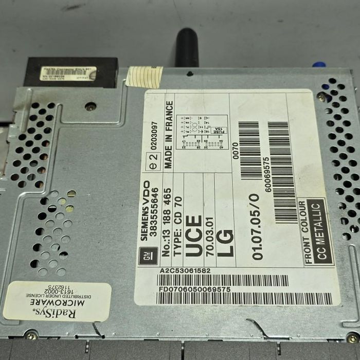 Unitate CD 70 NAVI Opel Vectra C