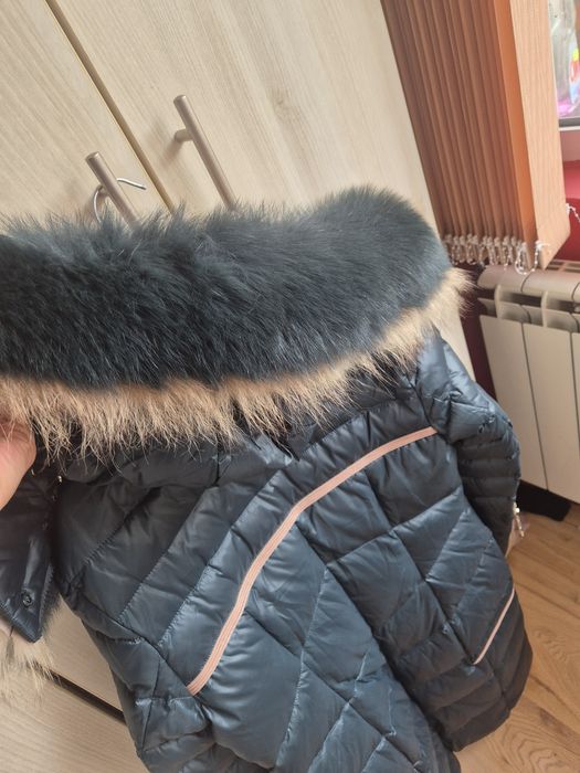Яке зимно, естествена яка лисица,.
