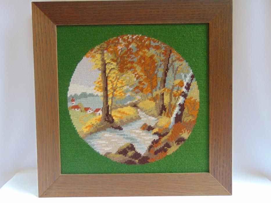 Goblenuri mari cusute cu lana, cele 4 anotimpuri