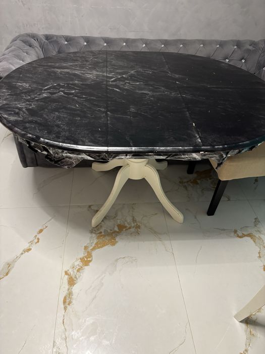 Masă bucatarie alba (fara scaune)