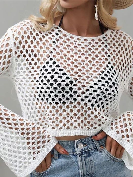 вязаная кофта летняя весенняя