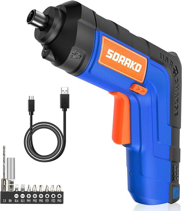 Акумулаторна отвертка SORAKO 4V 6Nm